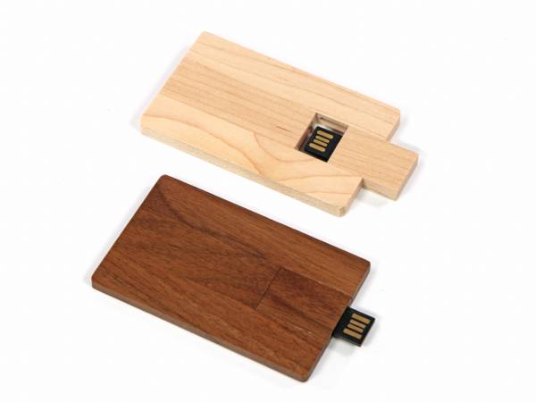 USB Karte Wood