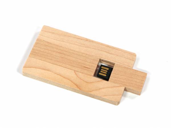 USB Karte Wood