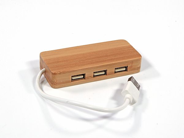 USB Hub Bambus