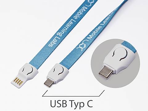 USB Typ C Ladekabel als Werbegeschenk bedruckt