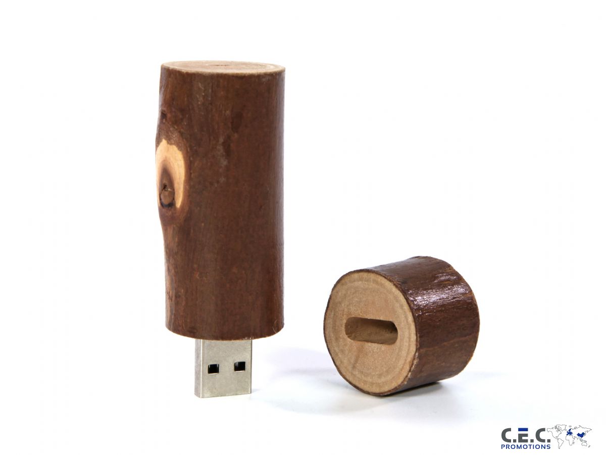 USB-Stick Holzstamm