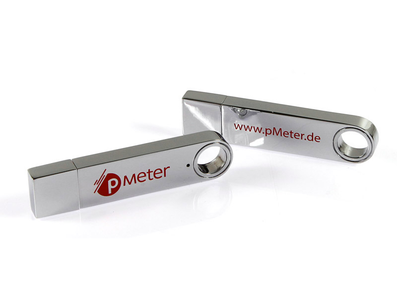 USB-Stick pMeter Metall Stick, Metall.12