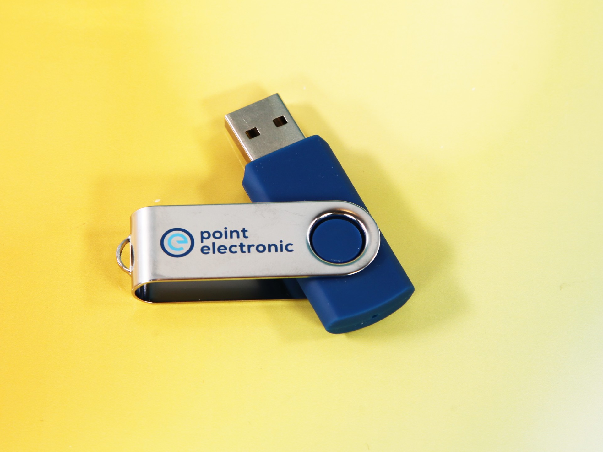 usb twister mit logo in hausfarbe